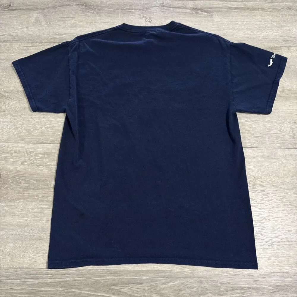 New York Islanders Shirt Built On Our Fans 2021 NHL Hockey Blue Men's Medium